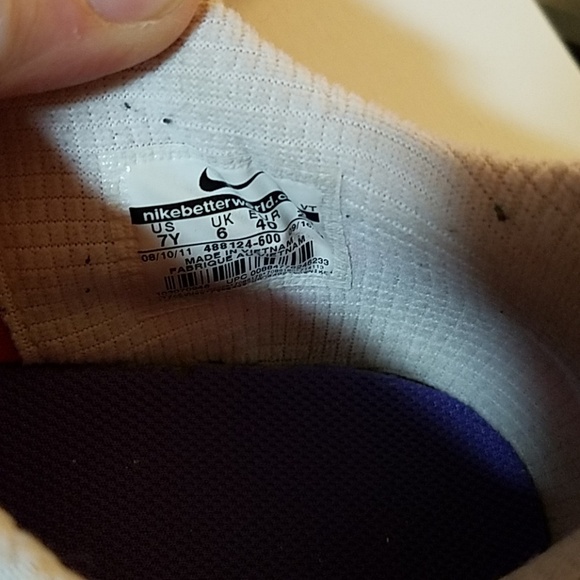 Nike Air Max Size 7Y Pink - Picture 5 of 8